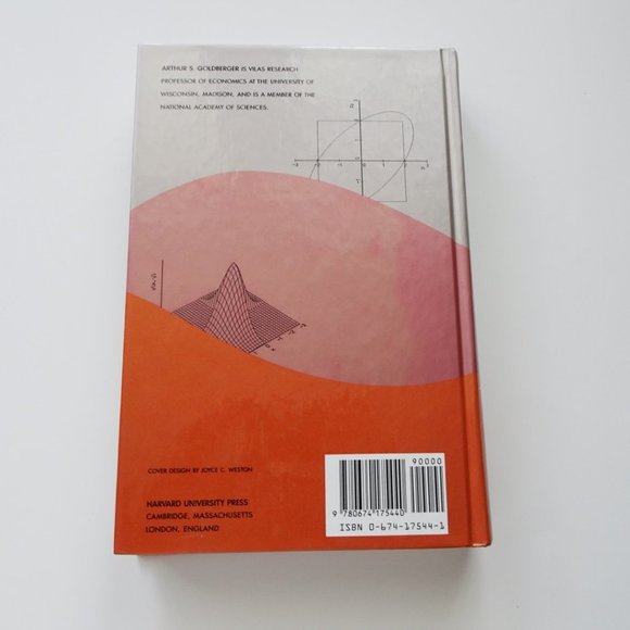 A Course In Econometrics Hardcover Book Arthur S. Goldberger - Picture 2 of 4